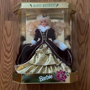✨RaRe✨1996 HAPPY HOLIDAYS BARBIE
